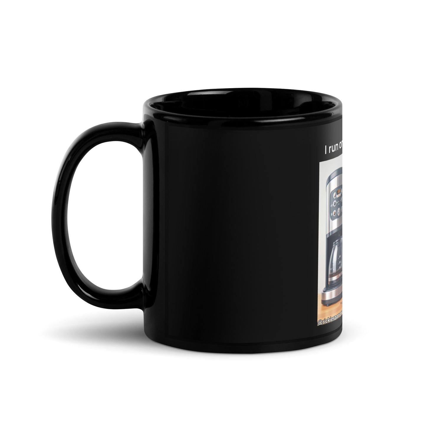 Level 10 Black Glossy Mug