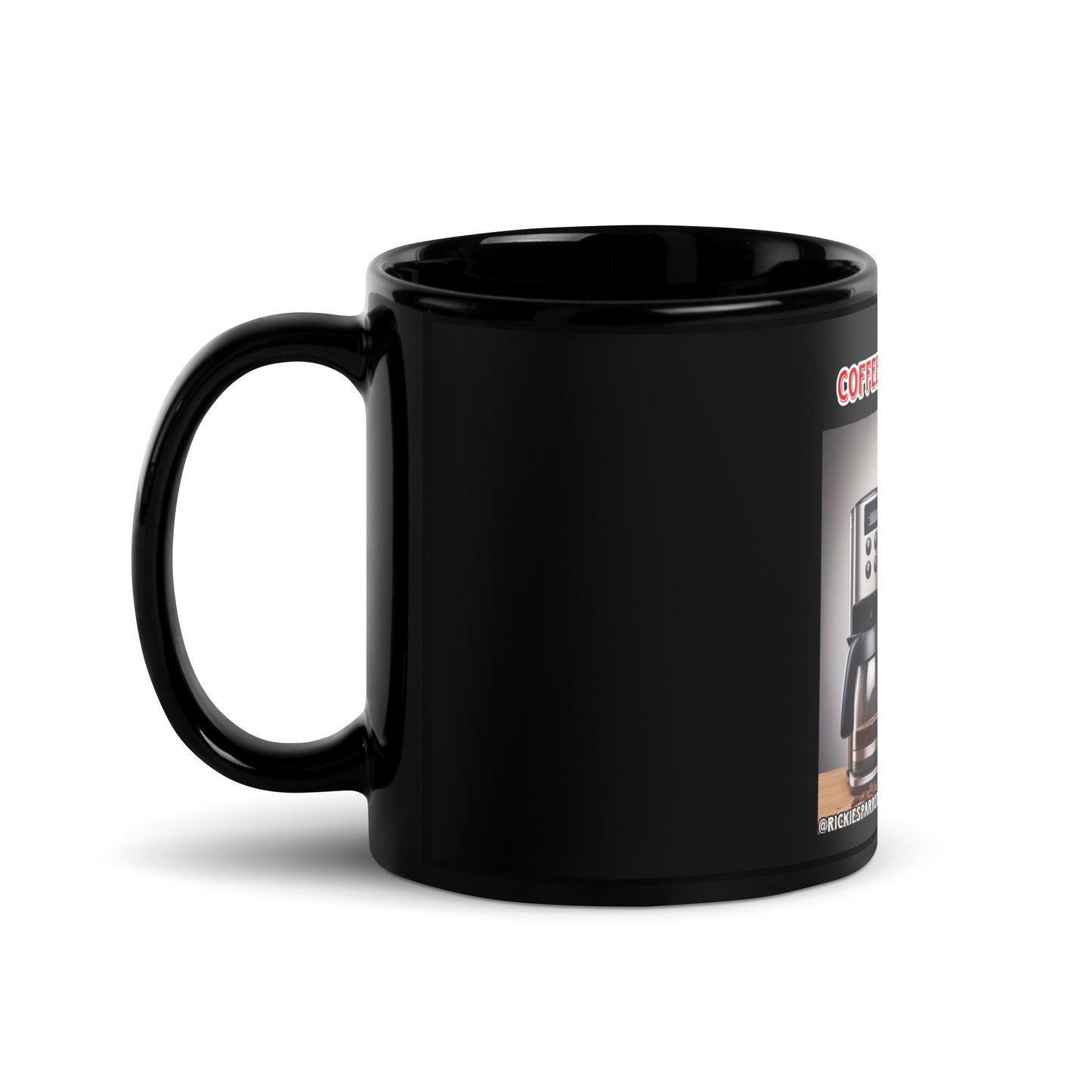 Chaos Black Glossy Mug