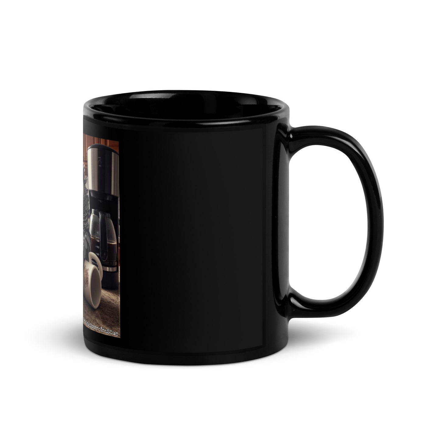 Need Coffee 2 Black Glossy Mug