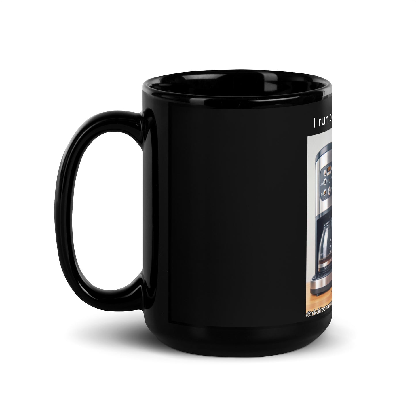 Level 10 Black Glossy Mug