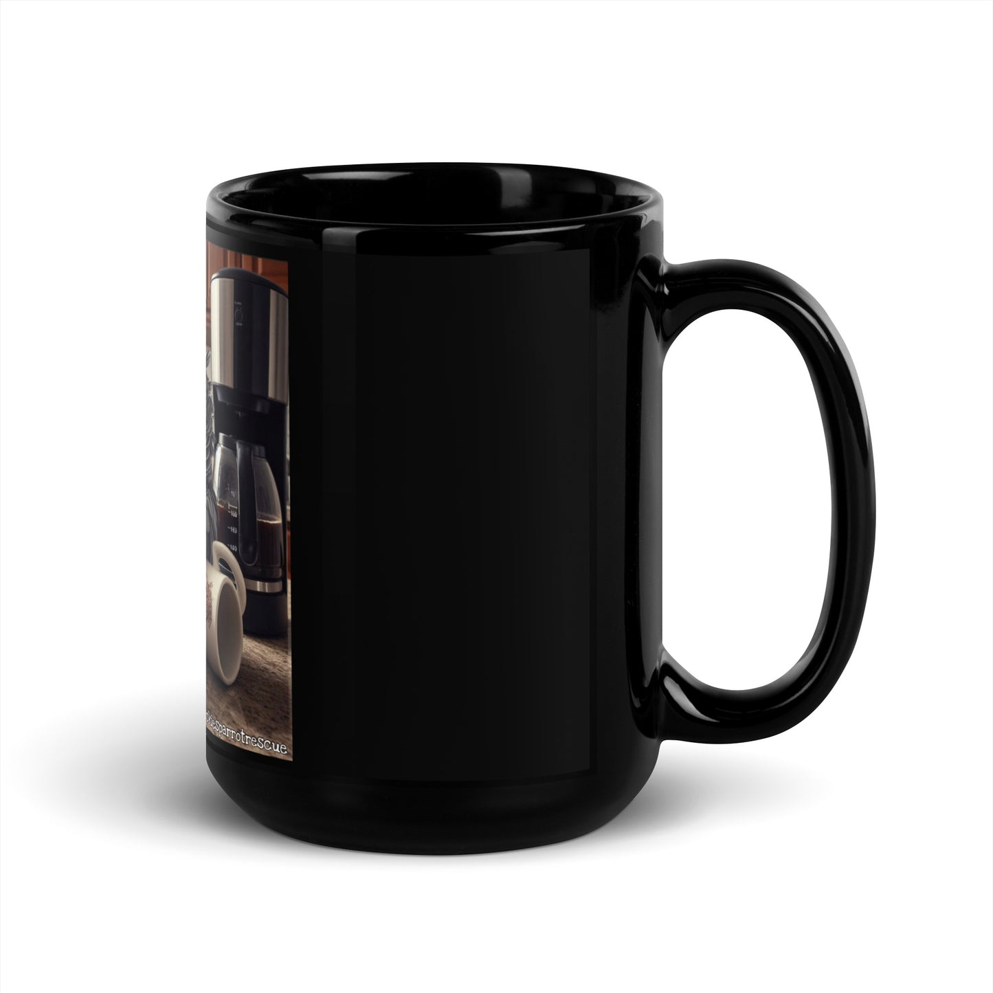 Need Coffee 2 Black Glossy Mug