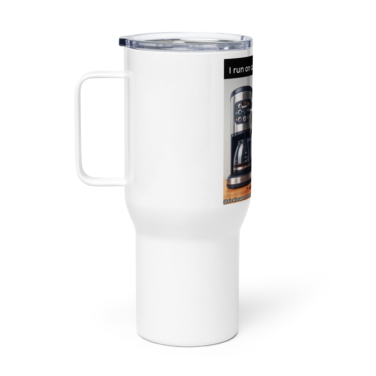 Level 10 Travel mug with a handle