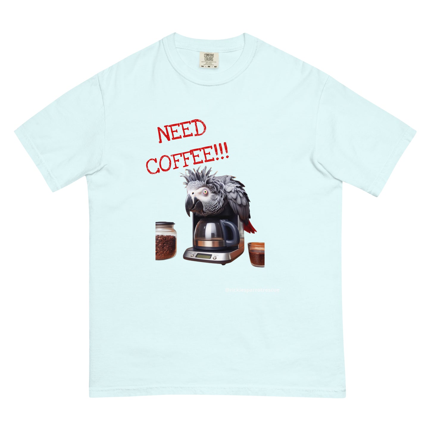 Need coffee!!! Unisex garment-dyed heavyweight t-shirt