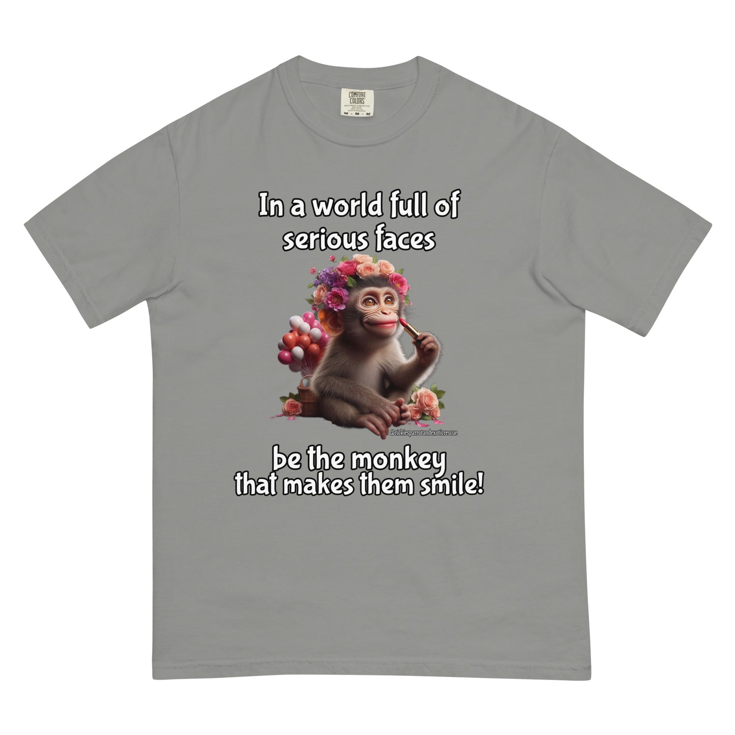 Be the monkey Unisex garment-dyed heavyweight t-shirt