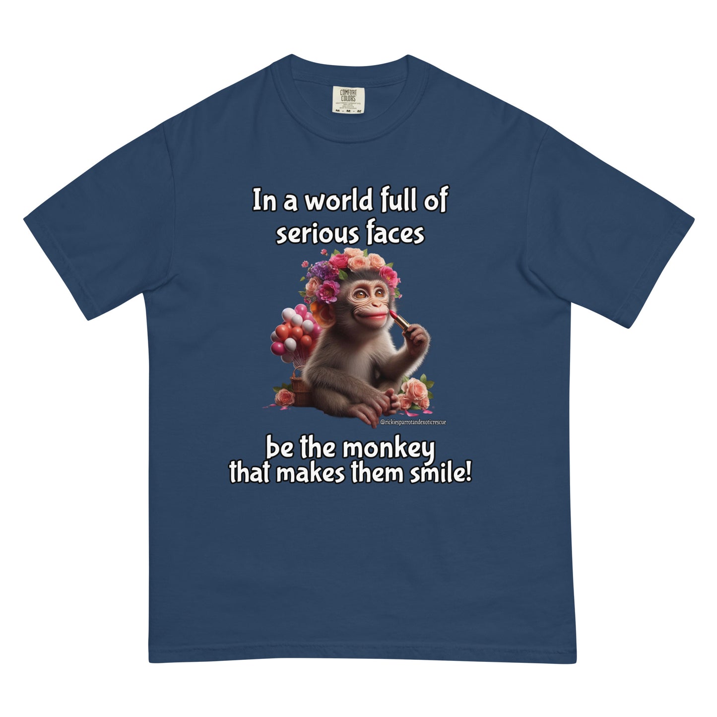 Be the monkey Unisex garment-dyed heavyweight t-shirt