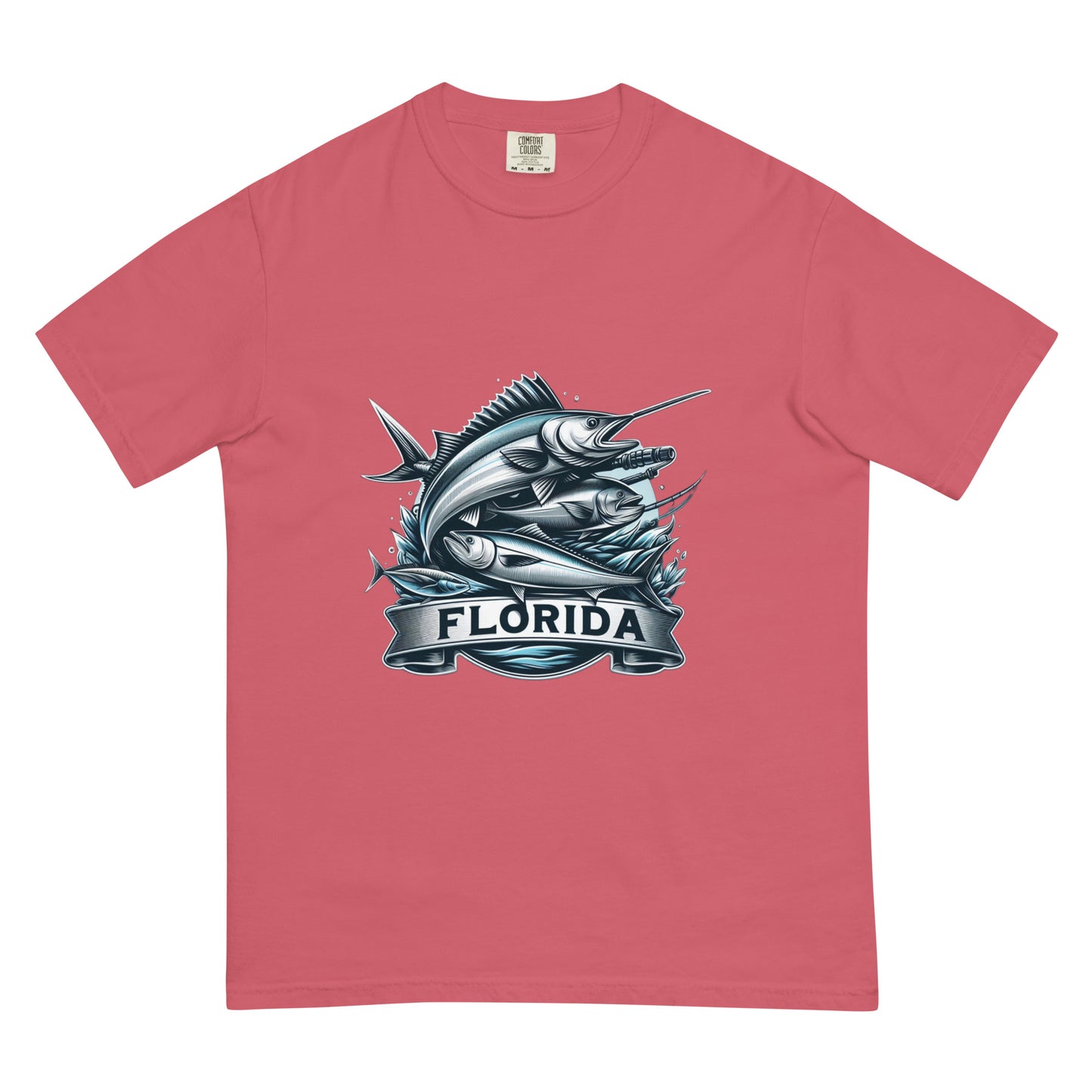 Fishing Unisex garment-dyed heavyweight t-shirt