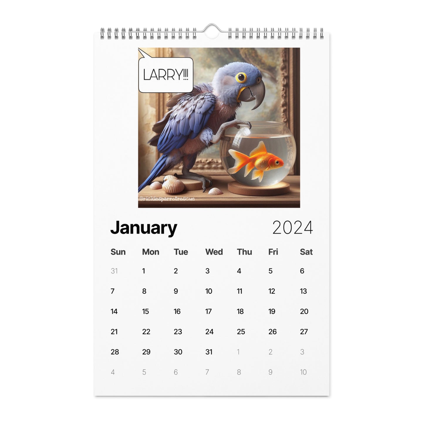 Wall calendar (2024)