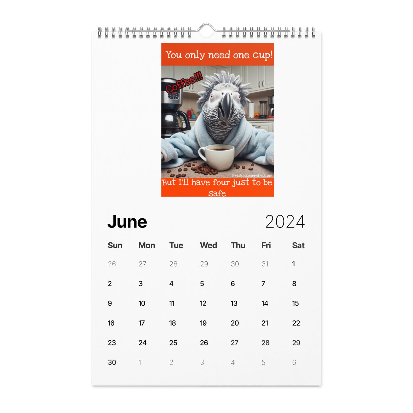 Wall calendar (2024)