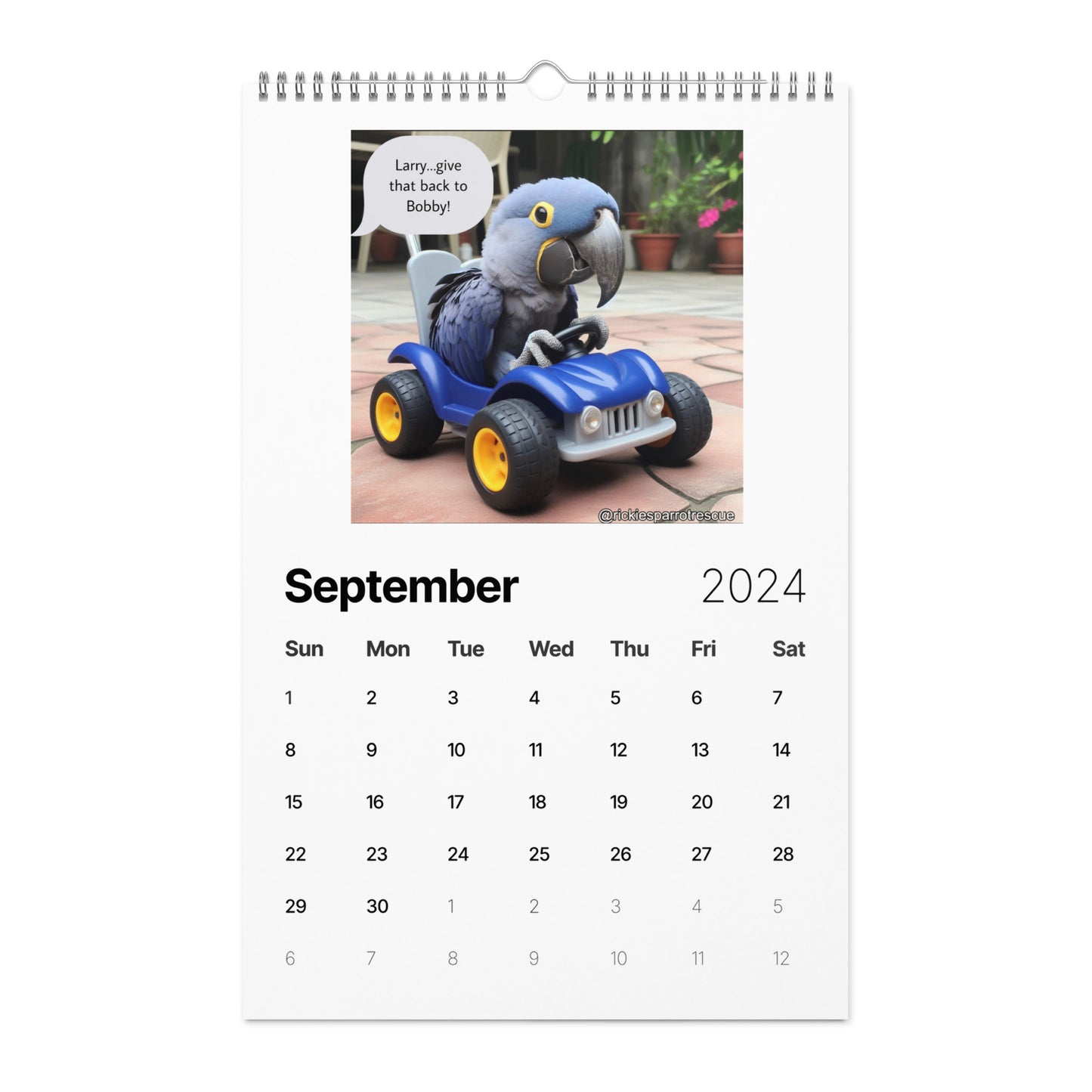 Wall calendar (2024)