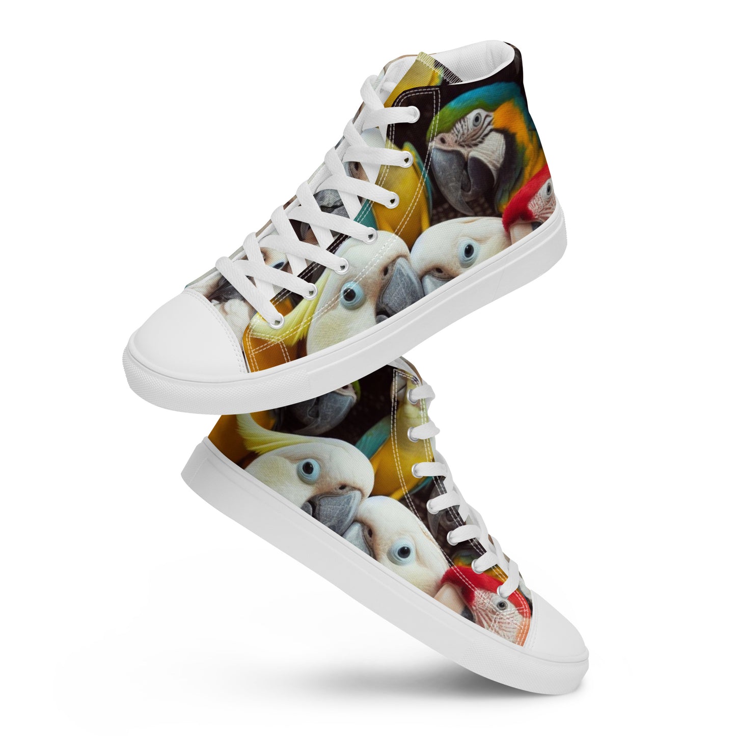 Women’s high top canvas shoes